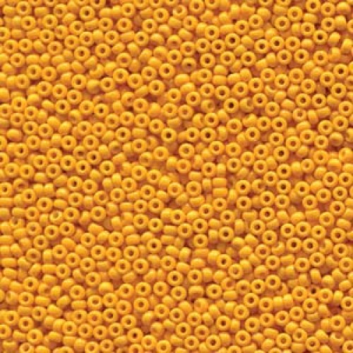 ROUND ROCAILLE 11/0  Duracoat Opaque Yellow 4453