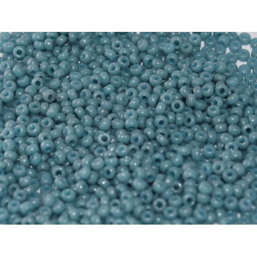 ROUND ROCAILLE 11/0  Duracoat Opaque Moody Blue 4479