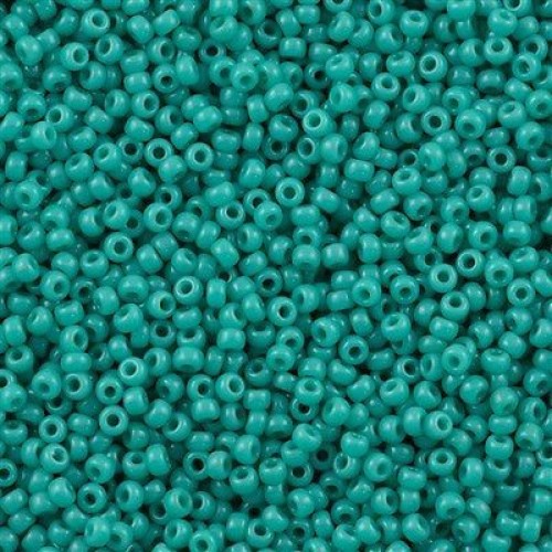 ROUND ROCAILLE 11/0 Opaque Turquoise 412