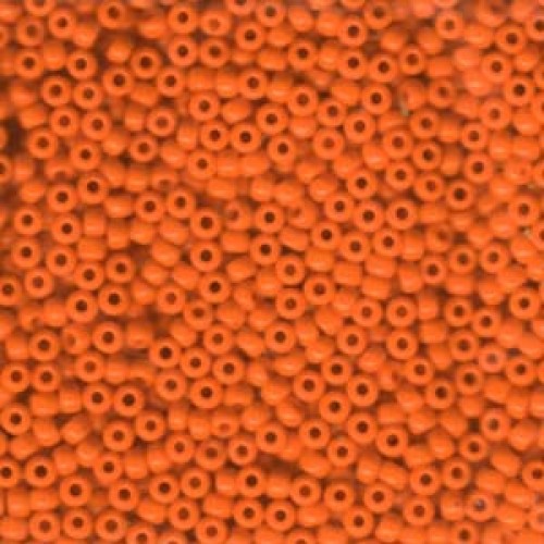 ROUND ROCAILLE 11/0 Opaque Orange 406