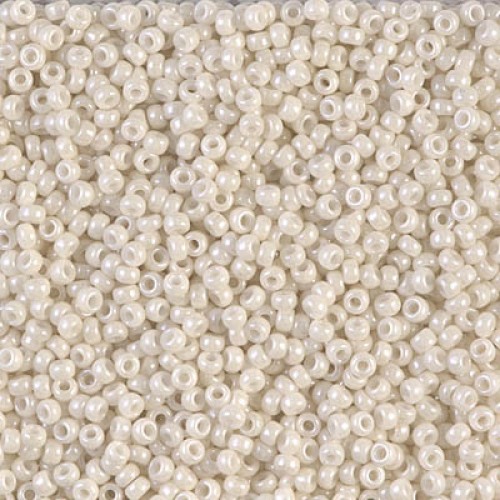 ROUND ROCAILLE 11/0 Opaque Limestone Luster 600