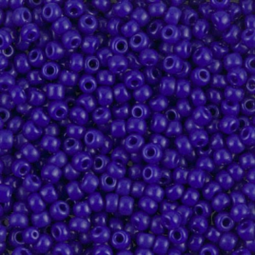 ROUND ROCAILLE 8/0 Opaque Cobalt  414