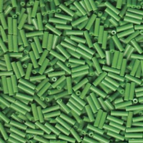 Bugles #2 - 6 x 1,7 mm Opaque Green 411