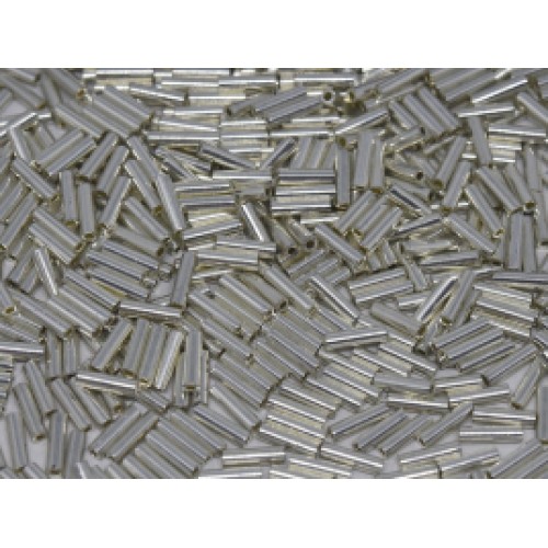 Bugles #2 - 6 x 1,7 mm  Galvanized Silver 1051