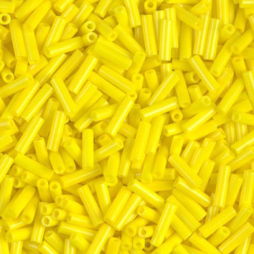 Bugles #2 - 6 x 1,7 mm Opaque Yellow 404