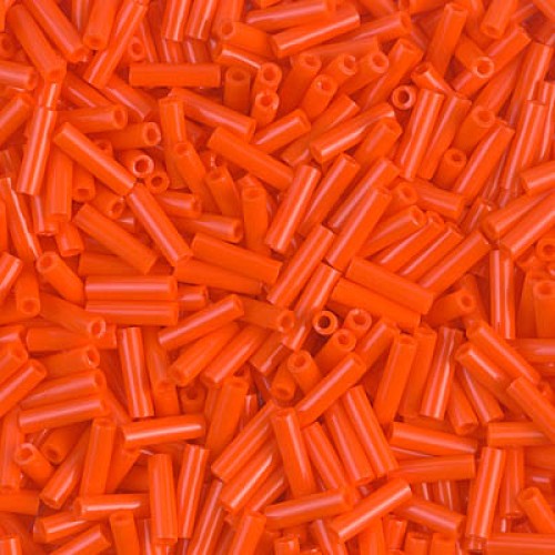 Bugles #2 - 6 x 1,7 mm Opaque Orange 406