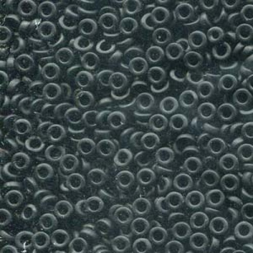 SPACER BEADS 2,2 x 1 mm Black  Matte 401F- 7 g