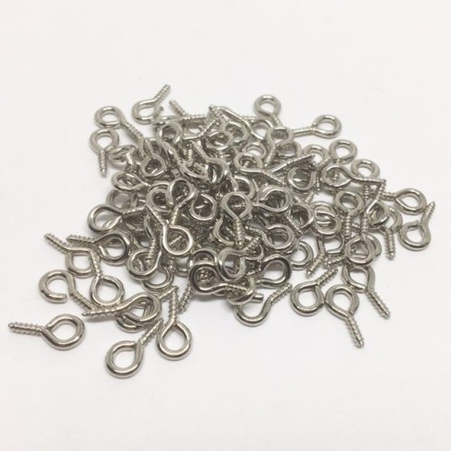 Screw Eyelet 11X5mm STEEL Colour