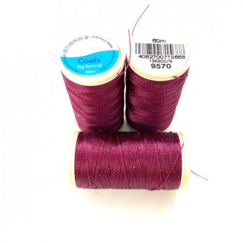 Nylbond Thread  Dark Magenta #9570