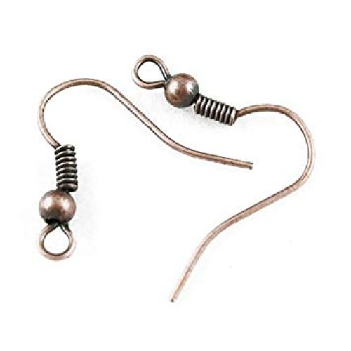 EARRING HOOKS Brass Antique Copper