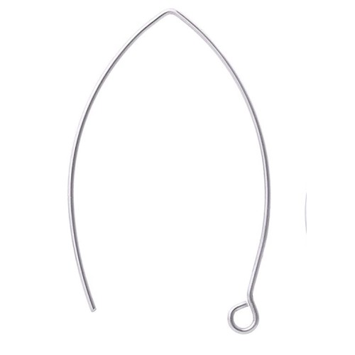 EARRING HOOKS 32x22mm Stainless Steel II