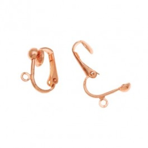 Ear Clips Rose Gold