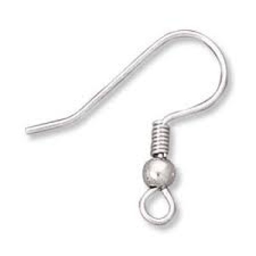 EARRING HOOKS Silver Plated