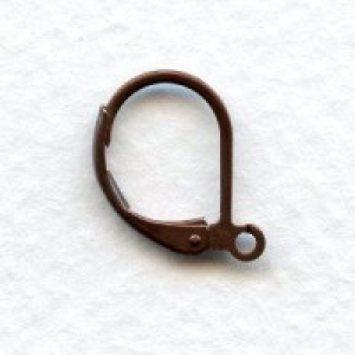 EARRING HOOK Lever Back Clips - Copper coloured