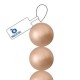 PRECIOSA MAXIMA 4MM PEARL ROUND-BRONZE 31/ST