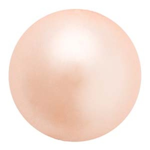 PRECIOSA MAXIMA 4MM PEARL ROUND-PEACH 31/ST