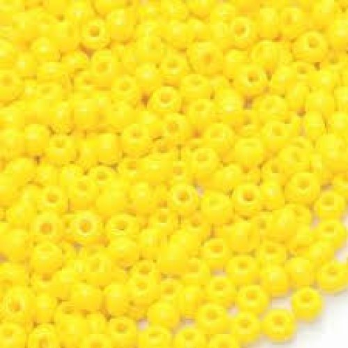 ROUND ROCAILLES  6/0 Yellow 83130- 50gr