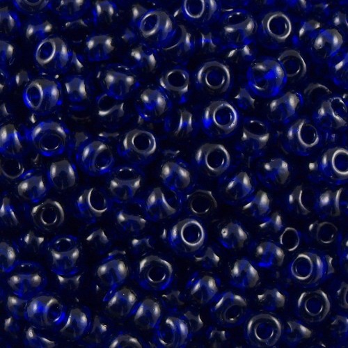 ROUND ROCAILLES  6/0 Blue Transparent 30100- 50gr