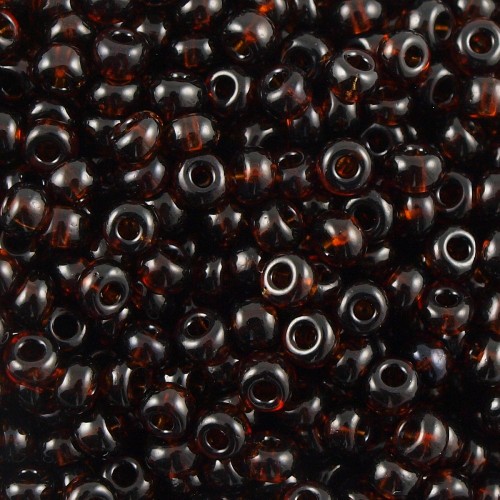 ROUND ROCAILLES  8/0 Dark Topaz 10140 50g