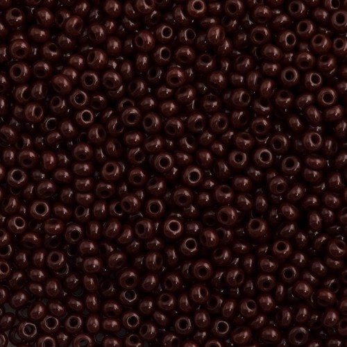 ROUND ROCAILLES 11/0 Dark Brown 13780