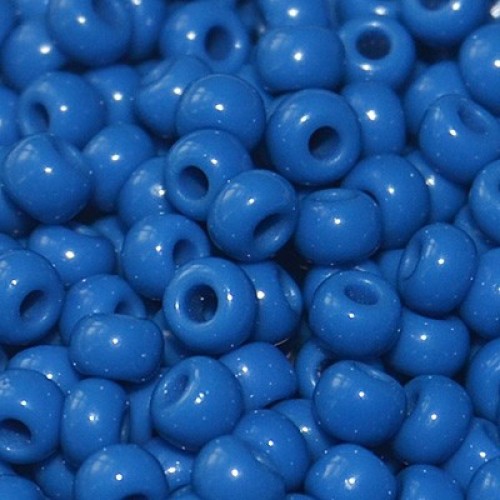 ROUND ROCAILLES  11/0 Opaque Blue 33210