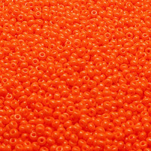 ROUND ROCAILLES 10/0 Orange Opaque 93140 50 g