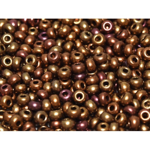 ROUND ROCAILLES 11/0 Gold  Iris 01610- 50g