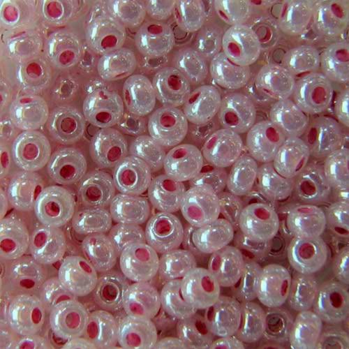 ROUND ROCAILLES  11/0  Opaque Luster Pink 37325