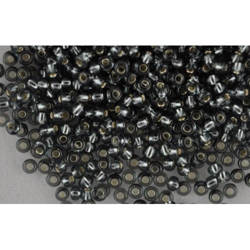 ROUND ROCAILLES  6/0 Grey Silverline 47010- 50gr