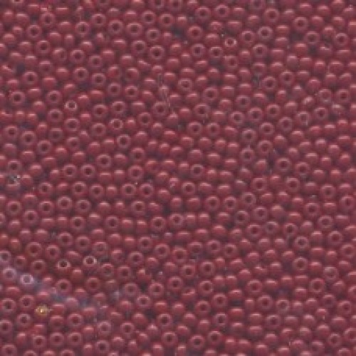 ROUND ROCAILLES 11/0 Opaque Dark Red 93300