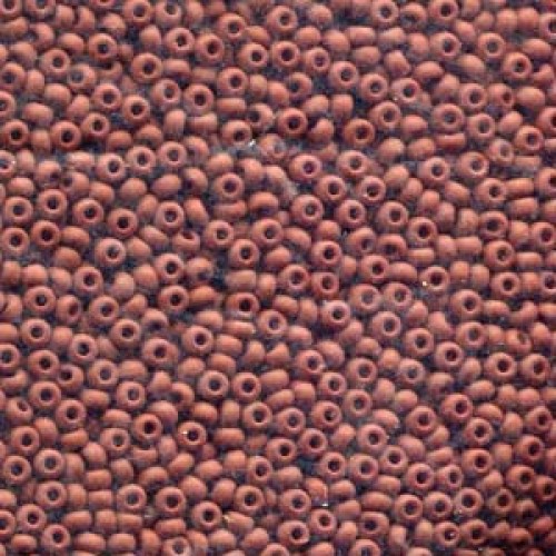 ROUND ROCAILLES 11/0 Terracotta 13600 matted