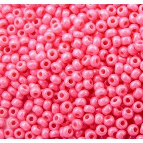 ROUND ROCAILLES  Pink 16398- 6/0 - 50gr