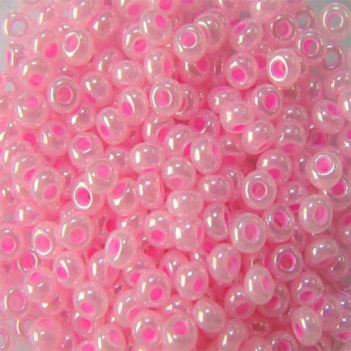 ROUND ROCAILLES  11/0  Opaque Luster Pink 37175