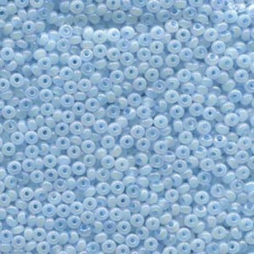 ROUND ROCAILLES  11/0 Opaque Blue Rainbow 57534