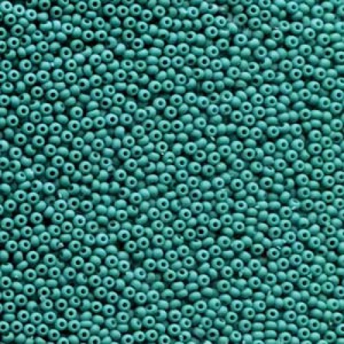 ROUND ROCAILLES  6/0 Turquoise Opaque Matted 63130M - 50gr