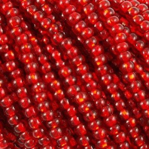 ROUND ROCAILLES  6/0 Red Silverline 97070- 50gr