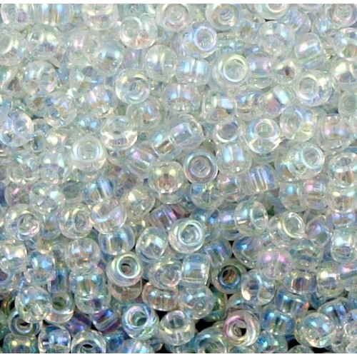 ROUND ROCAILLE 11/0 Crystal Rainbow AB 250