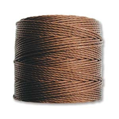 S-LON BEAD CORD TEX210 70m - BROWN