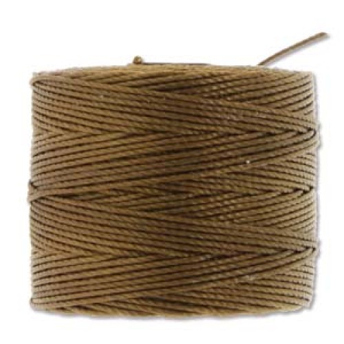 S-LON BEAD CORD TEX210 70m - MILK CHOCOLATE