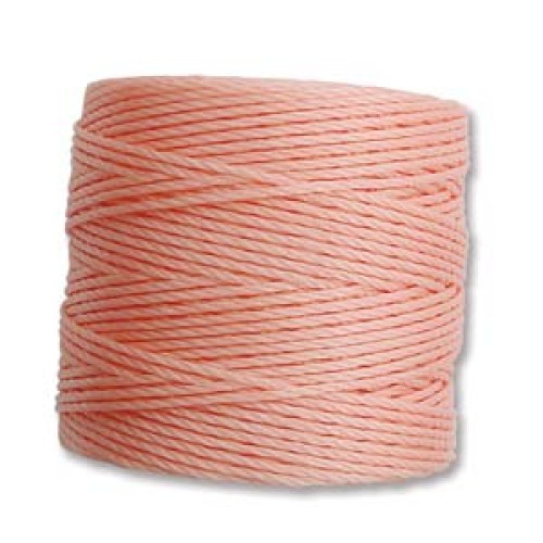 S-LON BEAD CORD TEX210 70m - CORAL PINK