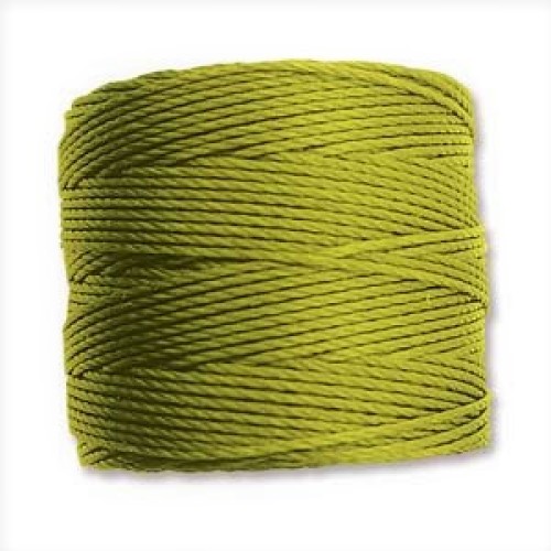 S-LON BEAD CORD TEX210 70m - CHARTREUSE