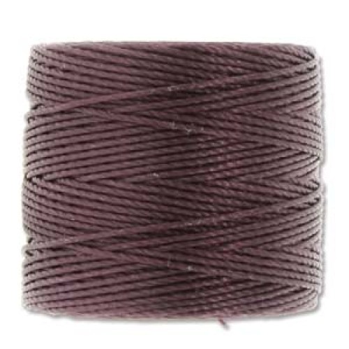 S-LON BEAD CORD TEX210 70m - EGGPLANT