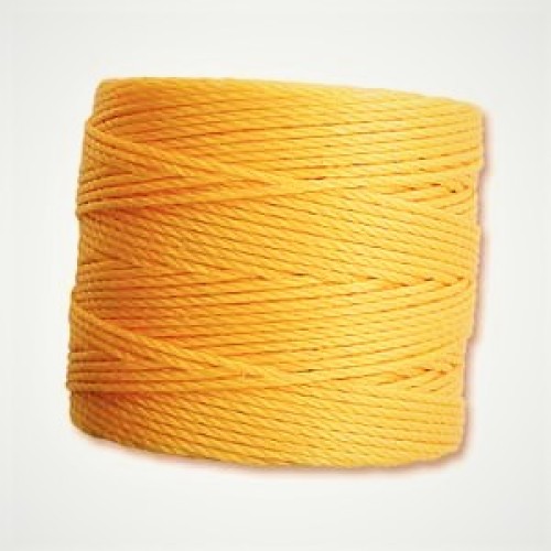 S-LON BEAD CORD TEX210 70m - GOLDEN YELLOW