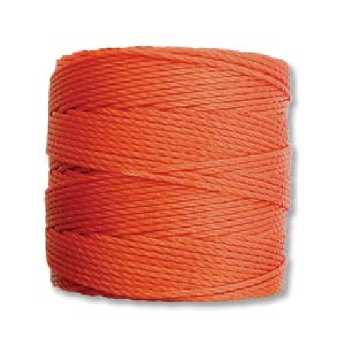 S-LON BEAD CORD TEX210 70m - ORANGE