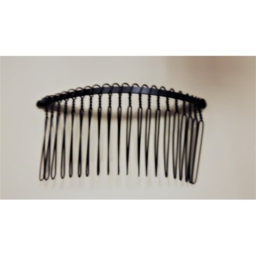 Hair Comb  Wire Black Colour