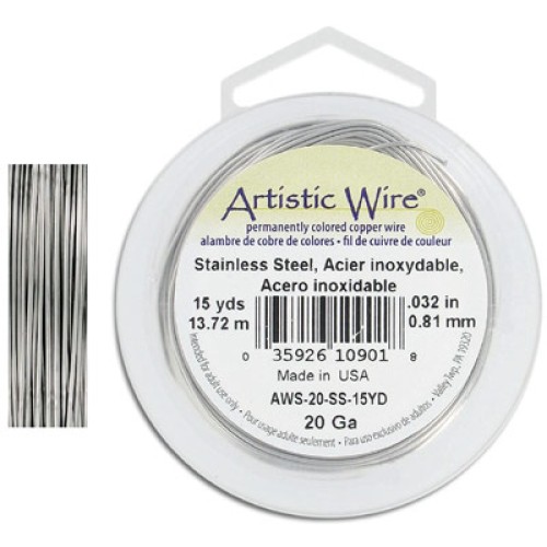 Stainless Steel 316L Wire 20 Ga 15yd