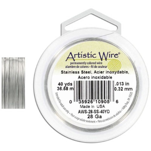 Stainless Steel 316L Wire 28 Ga 40yd