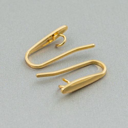 EARRING HOOKS Professional Stainless Steel Gold Colour