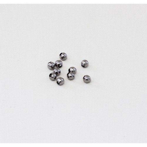 Stainless steel beads 3mm ( light) 10 pcs.