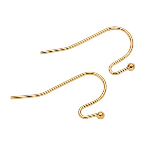 EARRING HOOKS Stainless Steel Gold Colour